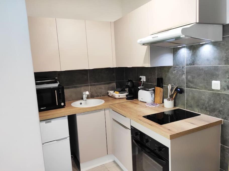 Menton, Appartement/Jardin, Proche Mer Et Centre Kültér fotó